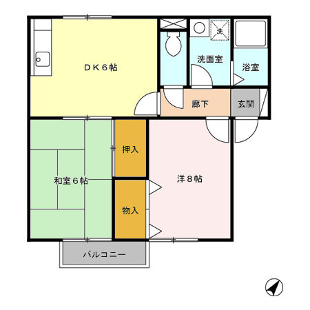 セジュール杉本 AB A