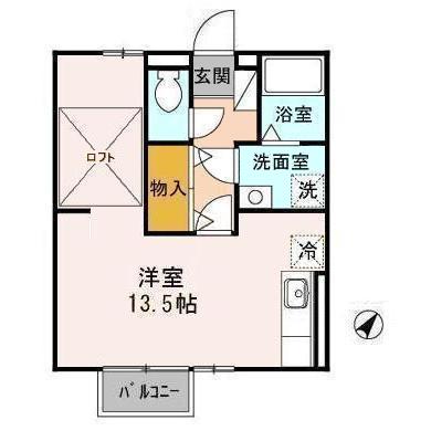 セジュール杉本 AB B103号室
