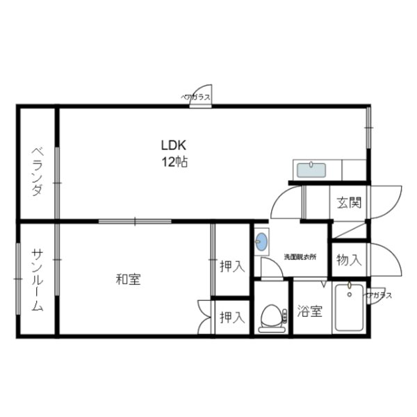 ペトロハイム F号室