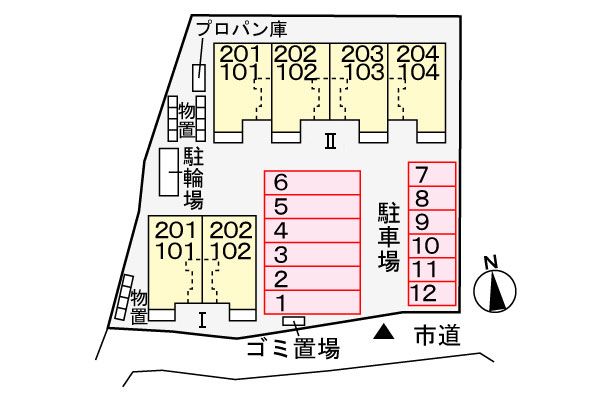 グラン フルールⅠ102号室