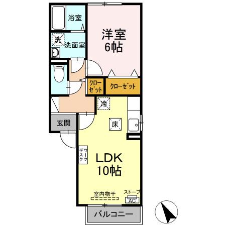 ファーストライフB 102号室