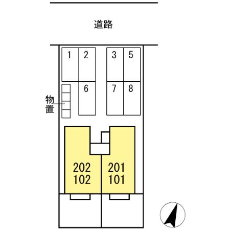 セジュールラピス 101号室