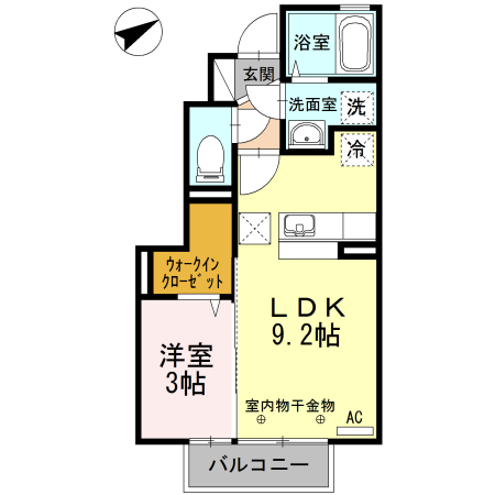 フィオーレ石堂 102号室