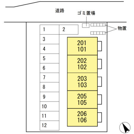 フィオーレ石堂 102号室