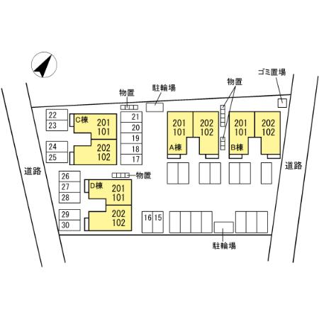 コモライズ新井田西 C102号