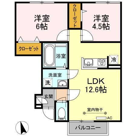 リヴィエール城下 102号室