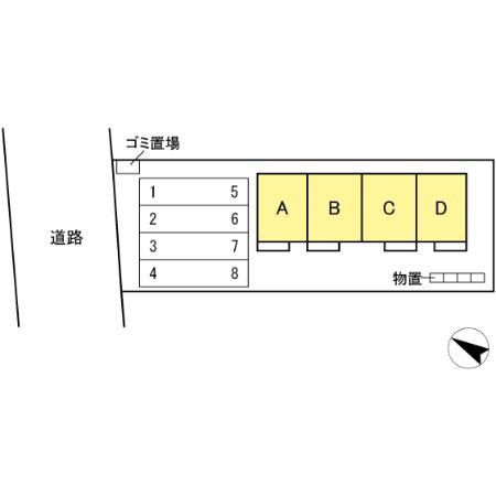 メゾンパシオン B号室