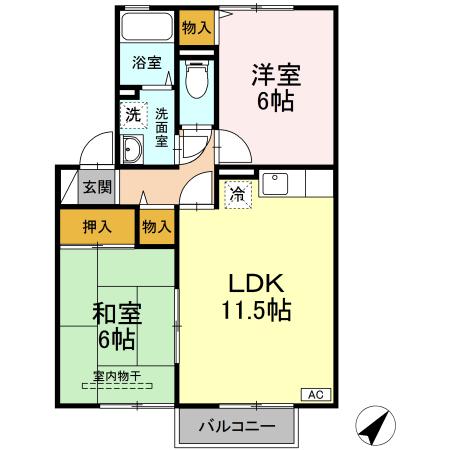 セジュールME秀 103号室
