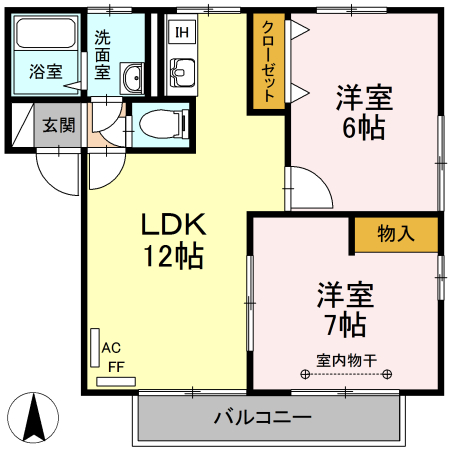 ホワイトプレミール 202号室