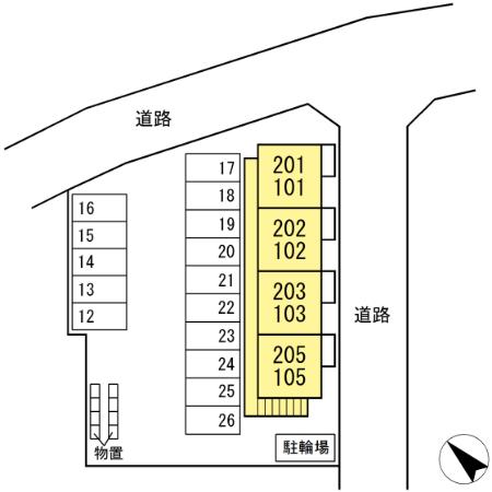 モンテローザ小待B 105号室