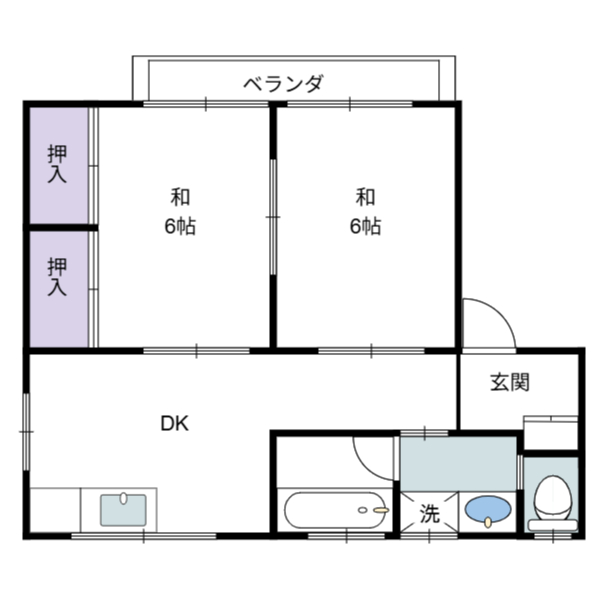 ブレア青葉A 5号室