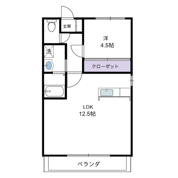 メゾン田村A 101号室