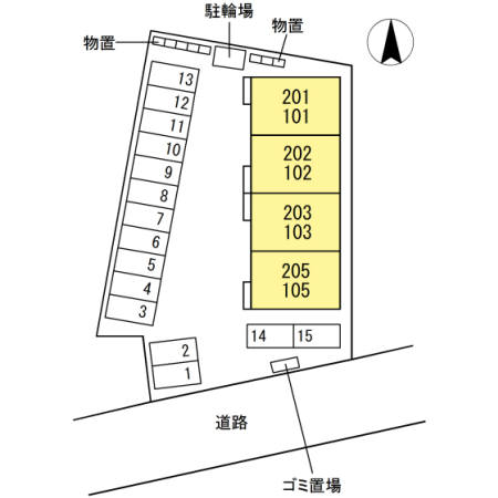 スヴァーラ新井田 102号室