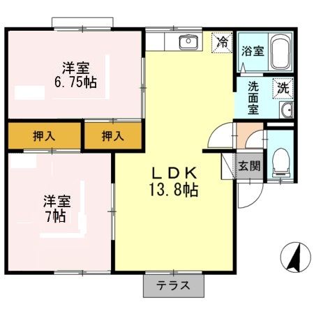 ルグラン小田前 A101号室